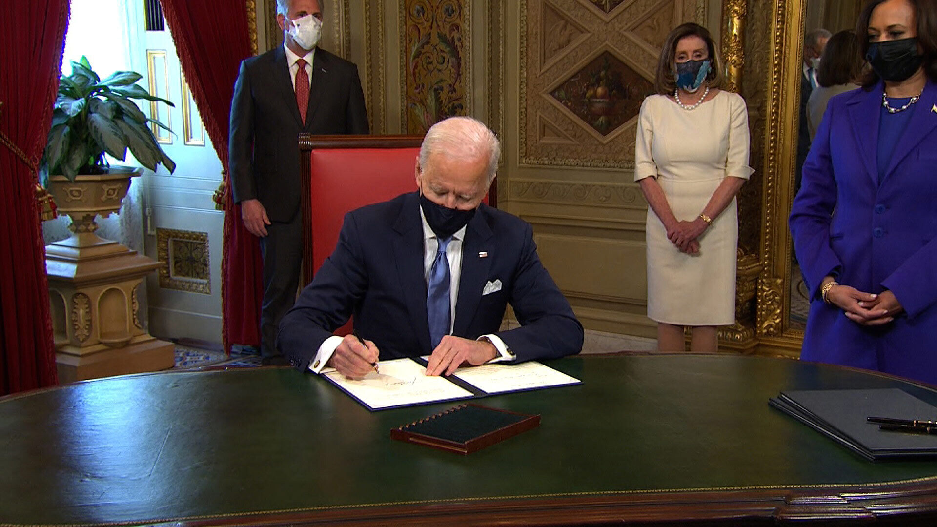 Biden Signs